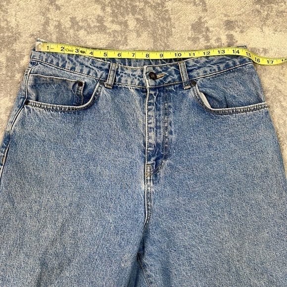 The Ragged Priest Jeans Wide Leg High Rise Baggy Jeans Raw Hem Crop Skater - Picture 8 of 12